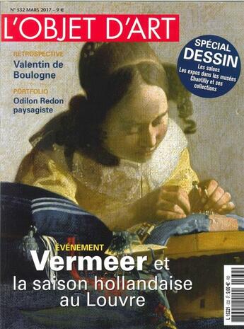 Couverture du livre « L'objet d'art n 532 salon et semaine du dessin mars 2017 » de  aux éditions L'objet D'art