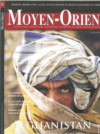 Couverture du livre « Moyen-orient n 42 - avril/mai/juin 2019 » de  aux éditions Moyen Orient