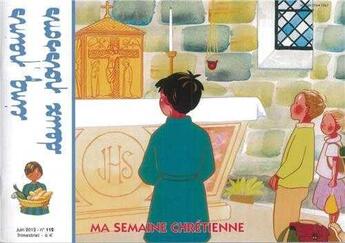 Couverture du livre « Cinq Pains Deux Poissons 112 - Ma Semaine Chretienne » de  aux éditions Les Amis De Vianney