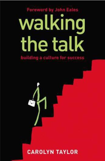 Couverture du livre « Walking The Talk » de Taylor Carolyn aux éditions Random House Digital