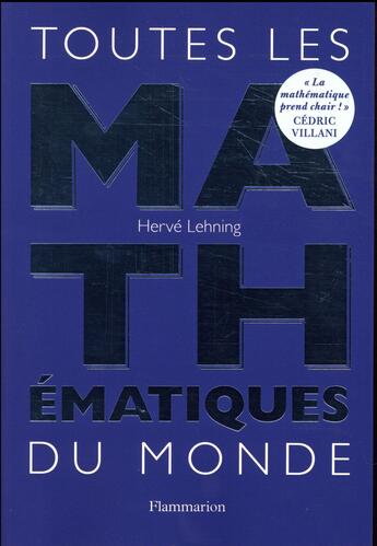 Couverture du livre « Toutes les mathématiques du monde » de Herve Lehning aux éditions Flammarion