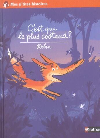 Couverture du livre « C est qui le plus costaud - vol25 » de Pascal Robin aux éditions Nathan