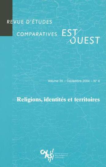 Couverture du livre « Revue d' etudes comparatives est - ouest 2004 vol.35 n 4 » de  aux éditions Puf