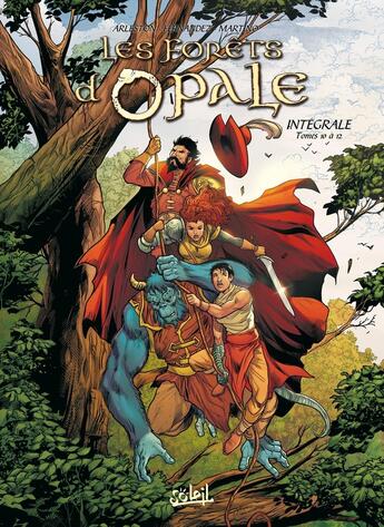 Couverture du livre « Les forêts d'Opale : Intégrale vol.4 : Tomes 10 à 12 » de Christophe Arleston et Stefano Martino aux éditions Soleil