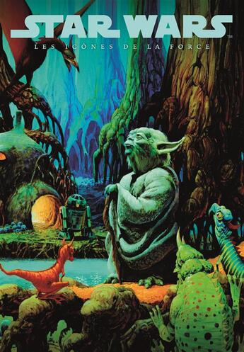 Couverture du livre « Star Wars ; les icônes de la Force ; posters » de  aux éditions Huginn & Muninn