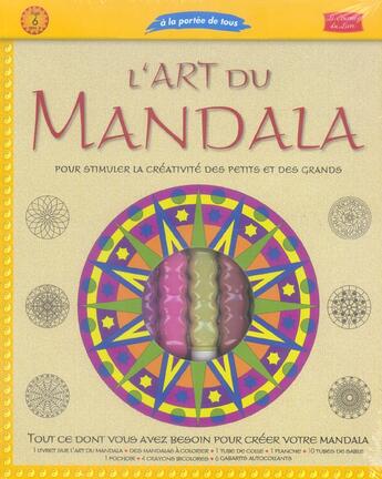 Couverture du livre « Coffret l'art du mandala » de Walter Foster aux éditions Courrier Du Livre