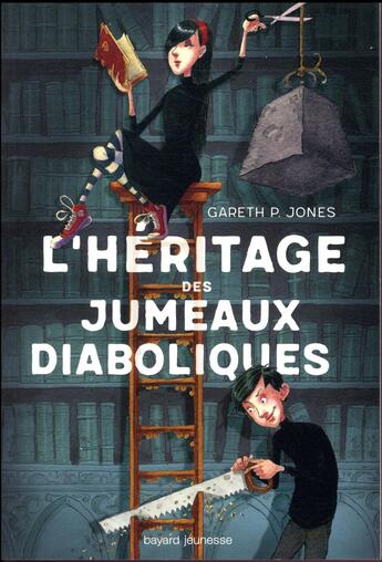 Couverture du livre « L'héritage des jumeaux diaboliques » de Gareth P. Jones aux éditions Bayard Jeunesse