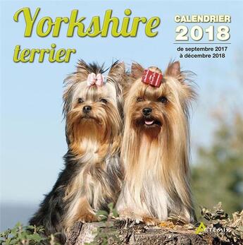 Couverture du livre « Yorkshire terrier (édition 2018) » de  aux éditions Artemis