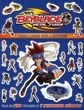 Couverture du livre « Beyblade, mon livre collector » de Nelvana aux éditions Les Livres Du Dragon D'or