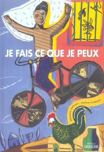 Couverture du livre « Je fais ce que je peux » de Joanniez Sébastien aux éditions Sarbacane