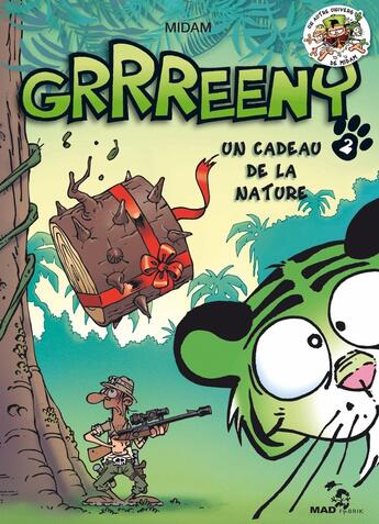 Couverture du livre « Grrreeny Tome 2 : un cadeau de la nature » de Midam aux éditions Glenat