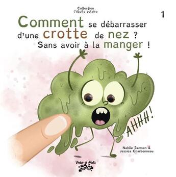 Couverture du livre « Comment se débarrasser d'une crotte de nez ? sans avoir à la manger ! » de Jessica Charbonneau et Nahlie Samson aux éditions Bande A Part