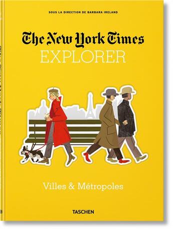 Couverture du livre « The New York Times explorer ; cities & towns » de Barbara Ireland aux éditions Taschen