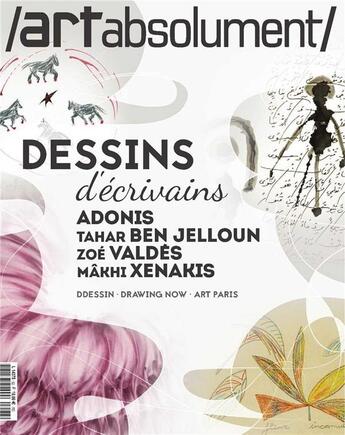 Couverture du livre « Art absolument n 92 dessins - printemps 2020 » de  aux éditions Art Absolument