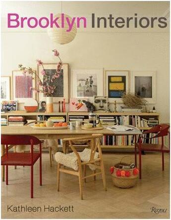 Couverture du livre « Brooklyn interiors » de Hackett Kathleen aux éditions Rizzoli