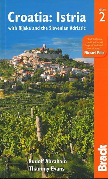 Couverture du livre « Croatia : Istria » de Rudolf Abraham et Evans Thammy aux éditions Bradt