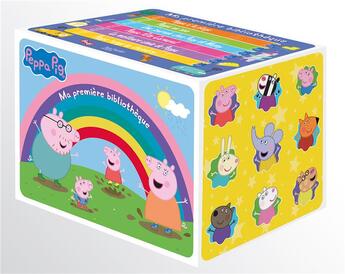 Couverture du livre « Peppa pig - ma premiere bibliotheque ned » de  aux éditions Hachette Jeunesse