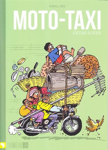 Couverture du livre « Moto-taxi à bécane au Bénin » de Hodall Beo aux éditions L'harmattan Bd