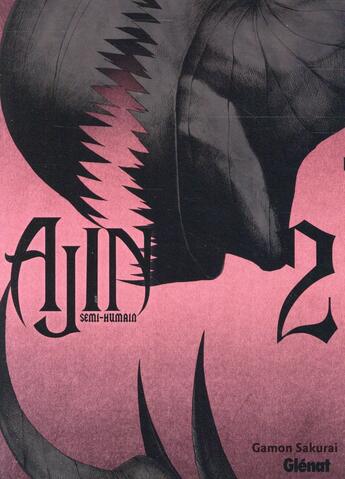 Couverture du livre « Ajin Tome 2 » de Tsuina Miura et Gamon Sakurai aux éditions Glenat