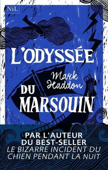 Couverture du livre « L'odyssée du marsouin » de Mark Haddon aux éditions Nil