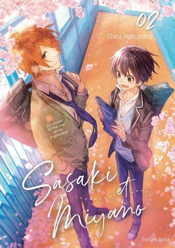 Couverture du livre « Sasaki et Miyano Tome 2 » de Harusono Shou aux éditions Akata