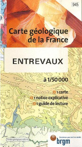 Couverture du livre « Entrevaux » de  aux éditions Brgm