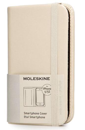 Couverture du livre « Housse pour iphone 5/5s beige » de  aux éditions Moleskine