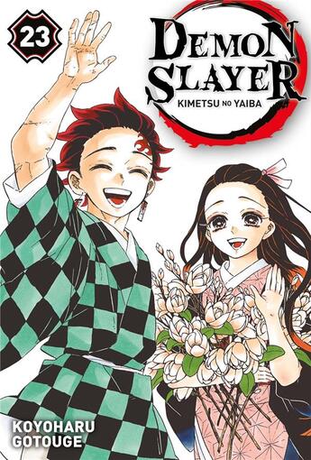 Couverture du livre « Demon slayer Tome 23 » de Koyoharu Gotoge aux éditions Panini