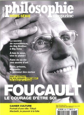 Couverture du livre « Philosophie magazine hs n 36 foucault janvier 2018 » de  aux éditions Philo Revue