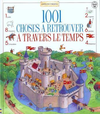 Couverture du livre « 1001 choses a retrouver » de Gillian Doherty aux éditions Usborne