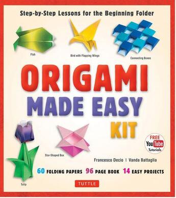 Couverture du livre « Origami made easy kit » de  aux éditions Tuttle