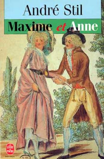 Couverture du livre « Maxime et anne » de Stil-A aux éditions Le Livre De Poche