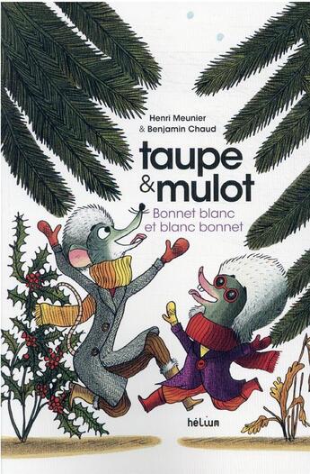 Couverture du livre « Taupe et mulot Tome 4 : bonnet blanc et blanc bonnet » de Benjamin Chaud et Henri Meunier aux éditions Helium