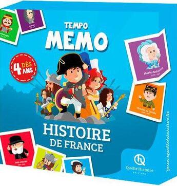 Couverture du livre « Tempo memo ; histoire de France » de Wennagel Ferret aux éditions Quelle Histoire