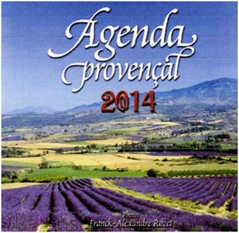 Couverture du livre « Agenda provencal 2014 petit format lavande » de  aux éditions Equinoxe