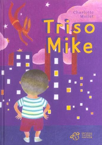 Couverture du livre « Triso-mike » de Mollet Charlotte aux éditions Thierry Magnier