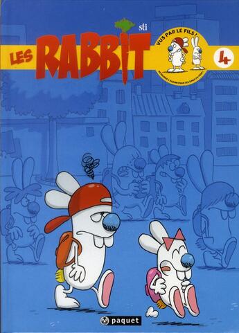 Couverture du livre « Les Rabbit T.4 ; pas du matin ! » de Sti aux éditions Paquet