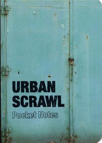 Couverture du livre « Urban scrawl notebook - pocket edition » de  aux éditions Gingko Press