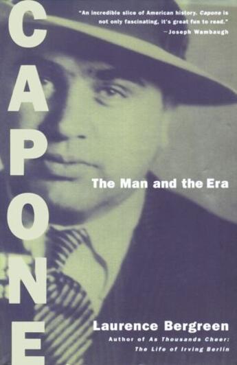 Couverture du livre « Capone » de Laurence Bergreen aux éditions Simon & Schuster