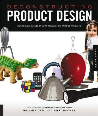 Couverture du livre « Deconstructing product design (hardback) » de William Lidwell aux éditions Rockport