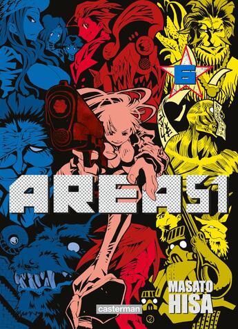 Couverture du livre « Area 51 t.6 » de Masato Hisa aux éditions Casterman