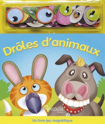 Couverture du livre « Drole d'animaux » de  aux éditions Grenouille