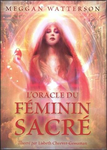 Couverture du livre « L'oracle du féminin sacré » de Meggan Watterson aux éditions Courrier Du Livre