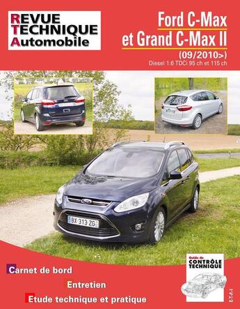 Couverture du livre « Ford c-max et grand c-max ii - 09-2010 » de Etai aux éditions Etai