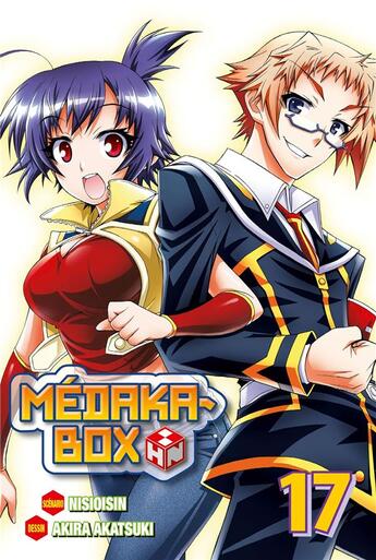 Couverture du livre « Médaka-box Tome 17 » de Nisioisin et Akira Akatsuki aux éditions Delcourt