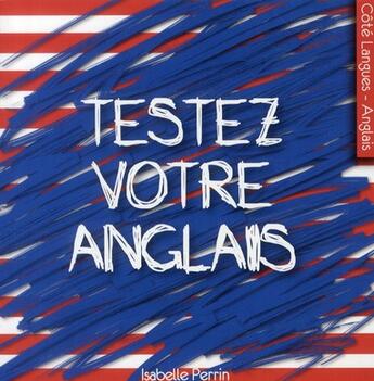 Couverture du livre « Testez votre anglais » de Jean Aymard aux éditions Studyrama