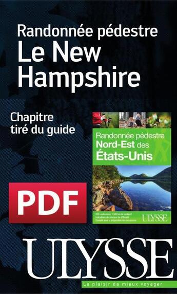 Couverture du livre « Randonnée pédestre ; le New Hampshire » de  aux éditions Ulysse