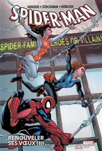 Couverture du livre « Spider-Man : renouveler ses voeux Tome 2 » de Jody Houser et Nick Roche et Stockman aux éditions Panini