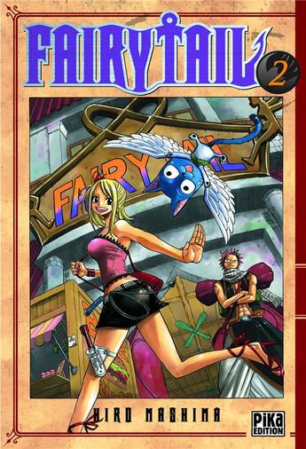 Couverture du livre « Fairy Tail Tome 2 » de Hiro Mashima aux éditions Pika