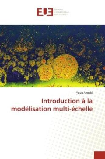 Couverture du livre « Introduction a la modelisation multi-echelle » de Annabi Yosra aux éditions Editions Universitaires Europeennes